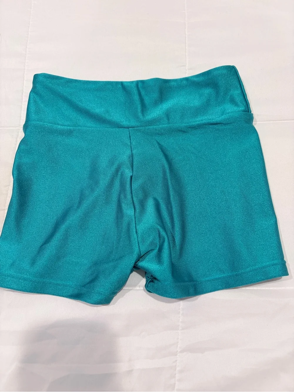 Teal Dance or Gymnastics Shorts for Kids